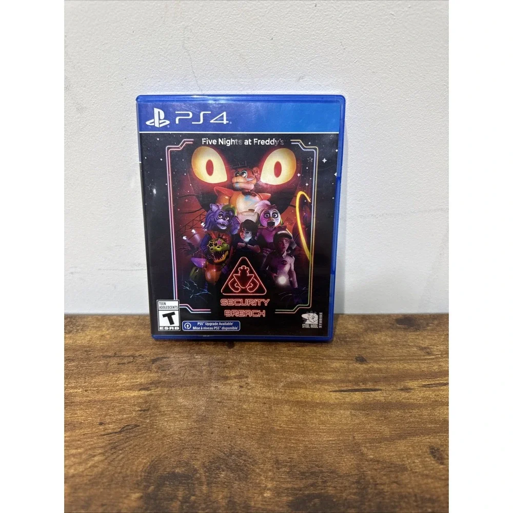 Five Nights at Freddy's: Security Breach PlayStation 4 No Manual  With Stickers